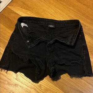 American Eagle Outfitters Black Jean Shorts